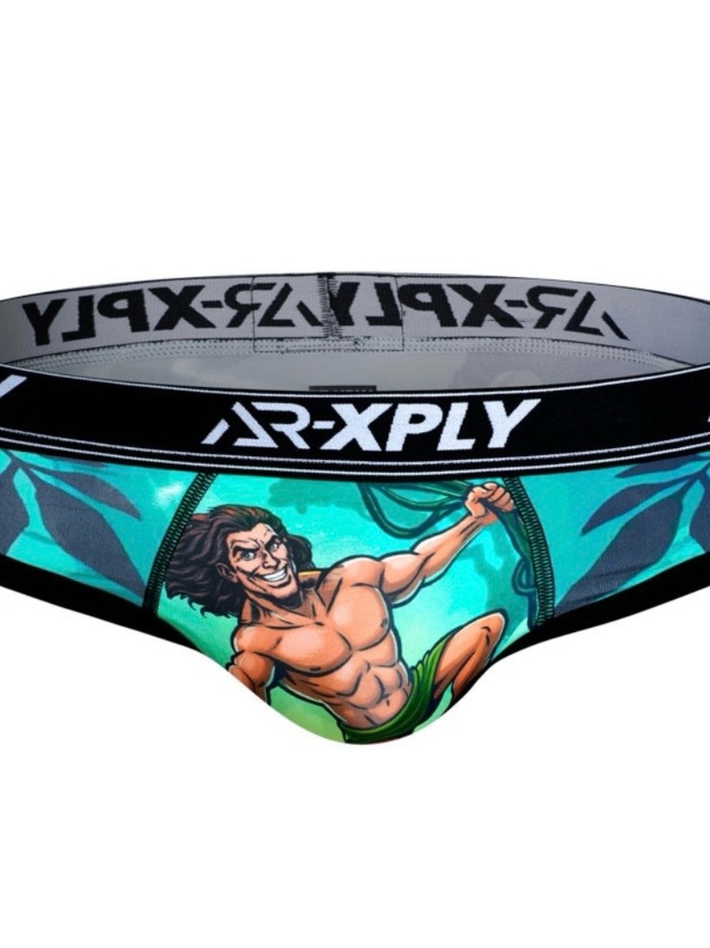 AR-XPLY Men's Tarzan Graphic Briefs